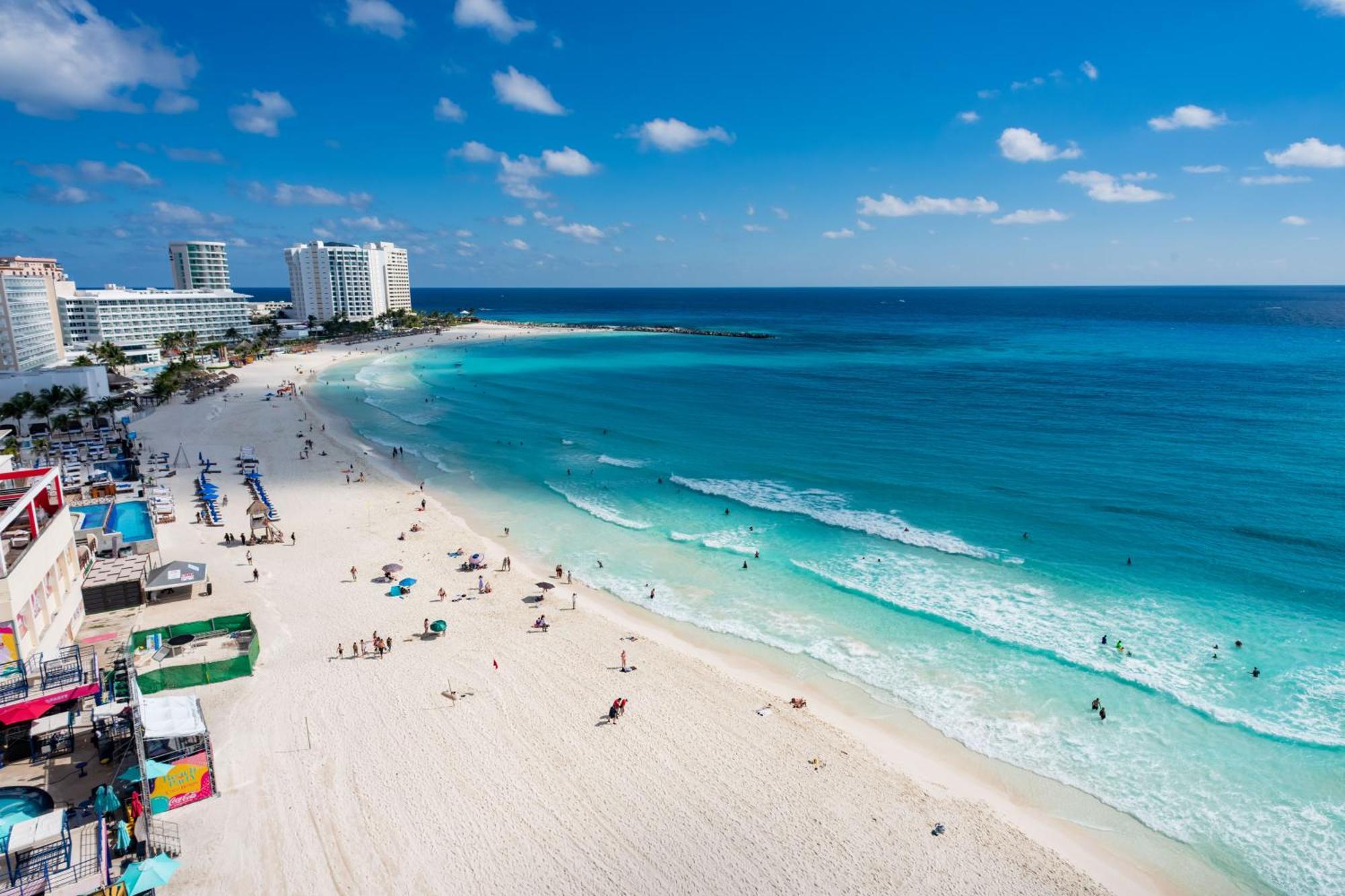 2 Story Oceanfront Penthouses On Cancun Beach! Buitenkant foto