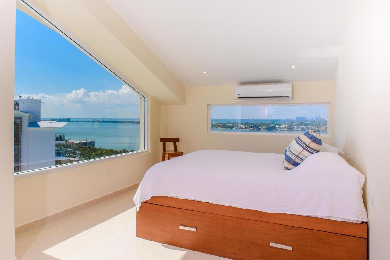 2 Story Oceanfront Penthouses On Cancun Beach! Buitenkant foto